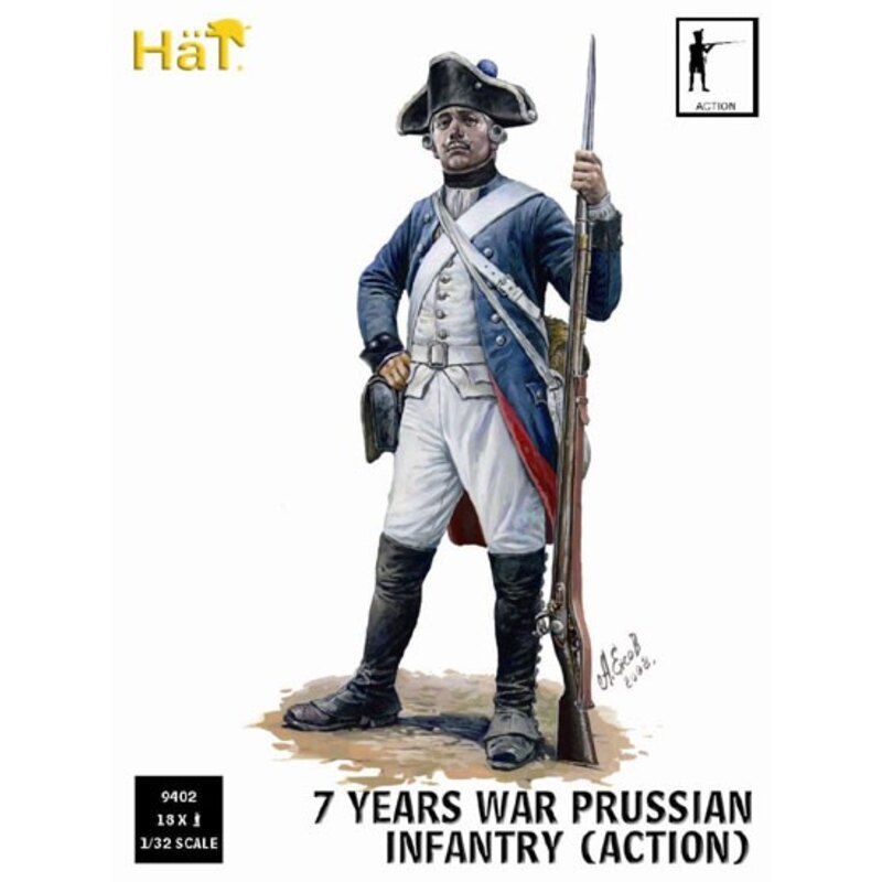 Prussians in action (Seven Years War)