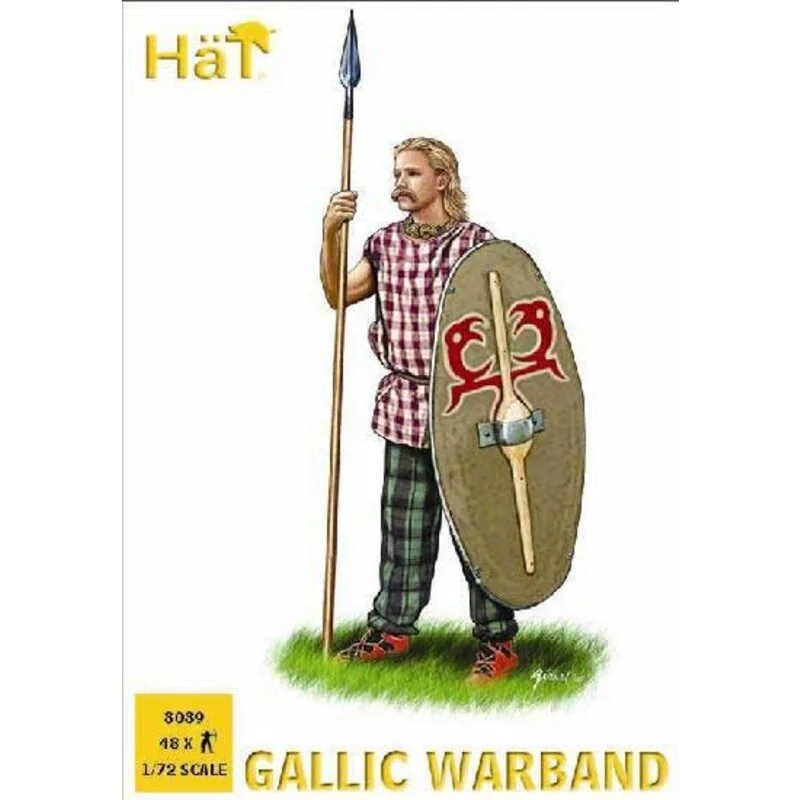 Gallic Warband x 48 figures per box