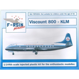 Viscount 800 - KLM (silk-screened decals) Model kit