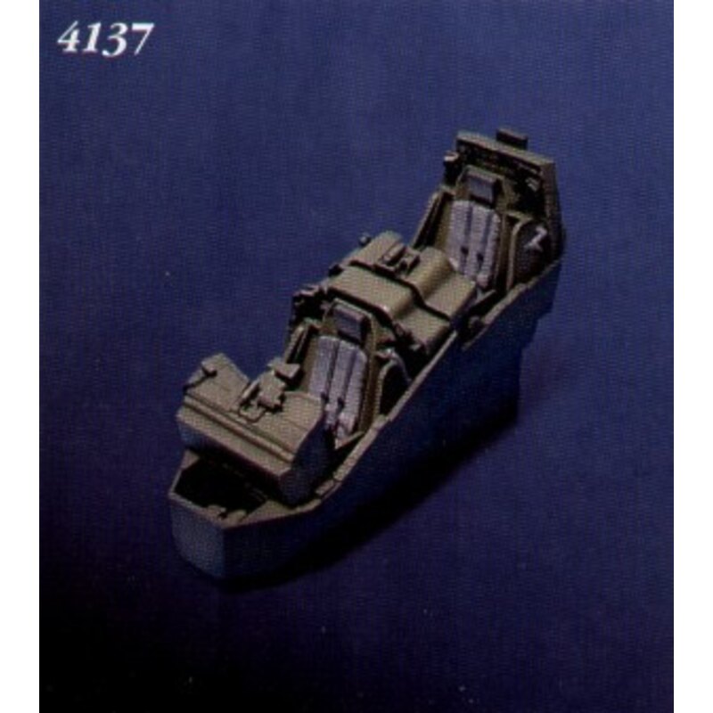 Boeing AH-64D Longbow Apache cockpit (designed to be assembled with model kits from Hasegawa)