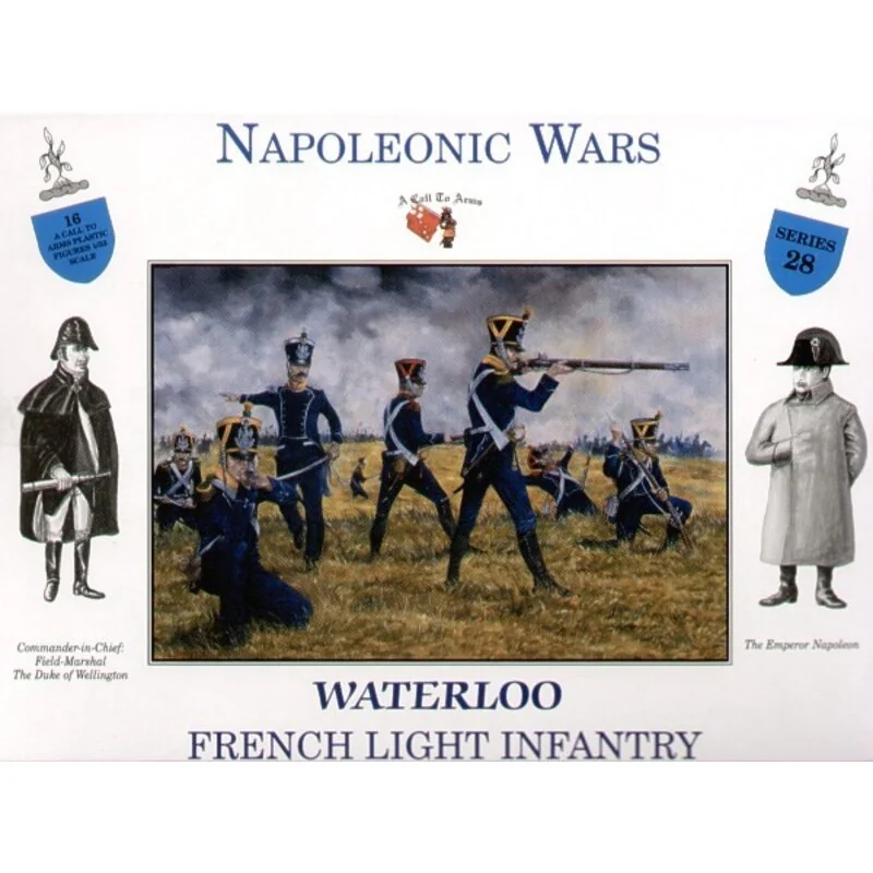 French Light Infantry Waterloo