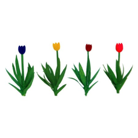 TULIPS ASSORTED 12mm - HO SCALE