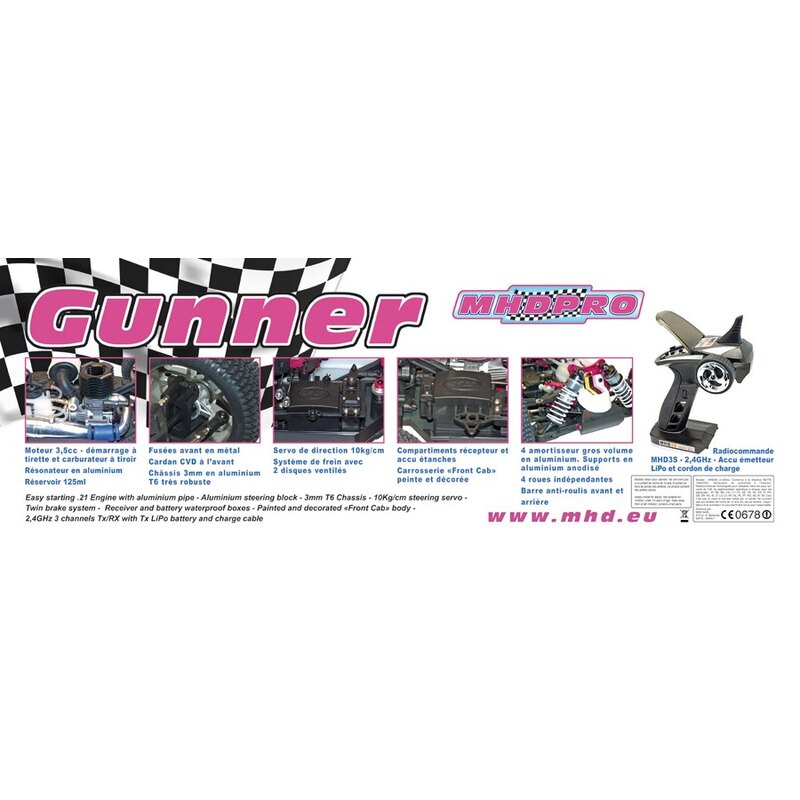 Gunner Combo GP RTR 1/8