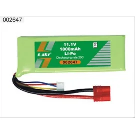 ACCU 1800mA LiPo 11,1 V socket B