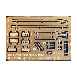 Ilyushin Il- 14T Detail Set (designed to be used with Eastern Express kits) 