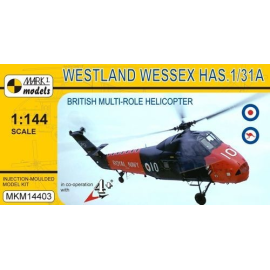 Westland Wessex HAS.1/HAS.31A ( Royal Navy - A & AEE - Royal Australian Navy ) . A British license development of the Sikorsky S