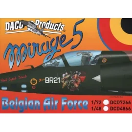 Belgian Air Force Mirage 5 Stencilling - inimitable zappings