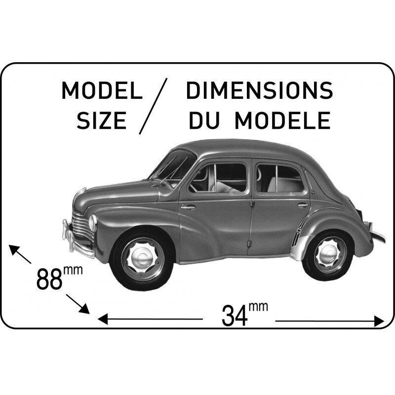 Renault 4 Cv Classique 1:43