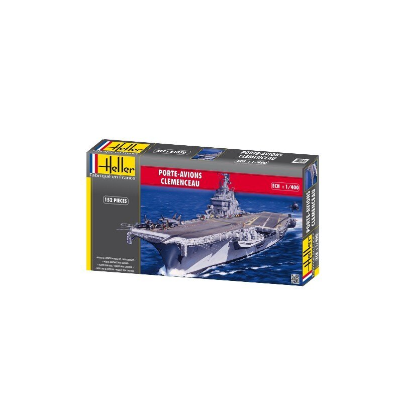 Aircraft carrier Clemenceau 1/400 Ship model kit