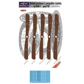 British producer propeller labels of the WWI part IV