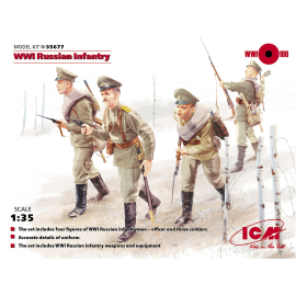 WWI Russian Infantry (Figures 4 x) 