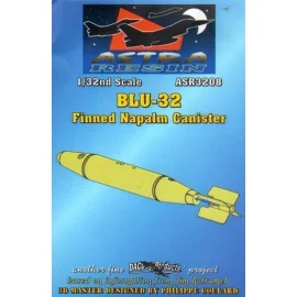 Finned BLU-32 Napalm Canister