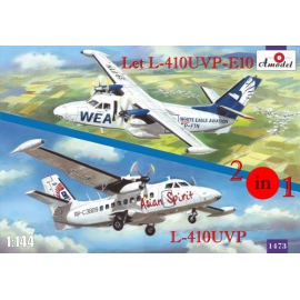 Let L & L-410UVP 410UVP-E10 (decals ASIAN SPIRIT, POLAND WEA) 2 aircrafts