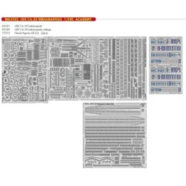 USS INDIANAPOLIS CA-35 1/350 (designed To Be Farming with Academy kits) This BiG-Ed Eduard sets includes all thesis Setsa € |