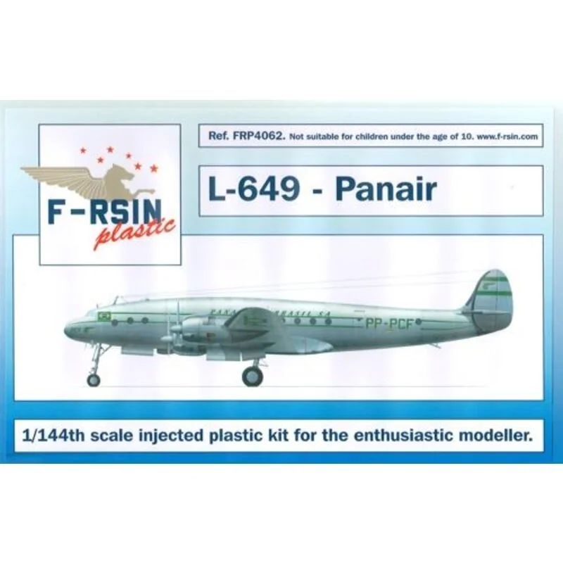 Lockheed L-049 / L-749 Constellation - Panair do Brasil - silk-screened / laser decals