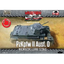 Pz.Kpfw.II Ausf.D - German light tank Model kit