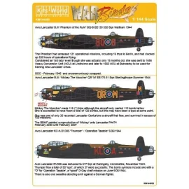 Avro Lancaster B. III Phantom of the Ruhr BQ-B EE139 100 Sqn Waltham 1944 - Avro Lancaster B. III Mickey The Moocher OF-NO EE176