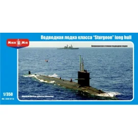 US nuclear-powered submarine Sturgeon class, long hull Model kit