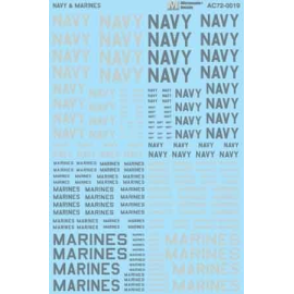 USNavy & USMarines words -2 Sheets