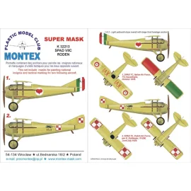 Spad VIIC.1 March 1 insignia masks (designed to Be Farming with RODEN kits)