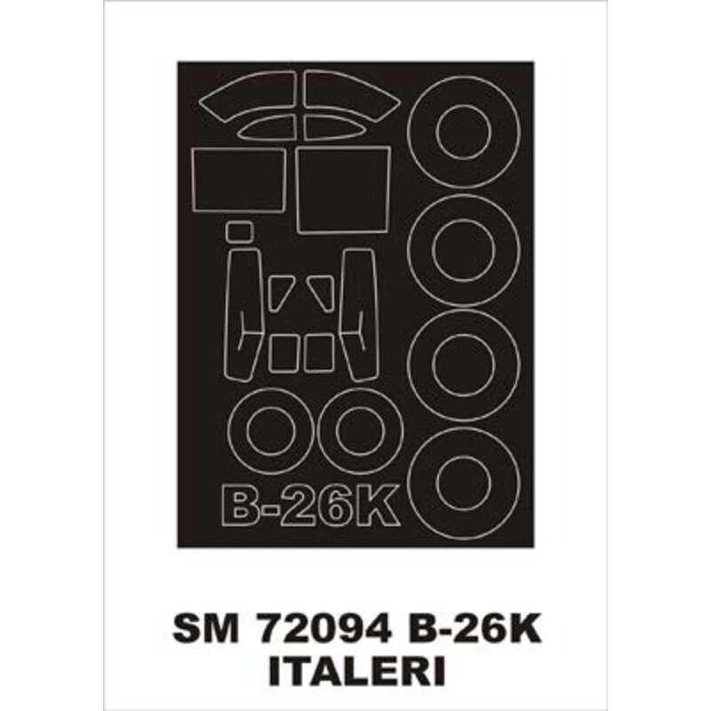 Martin B-26K (exterior) (designed To Be Farming with Italeri kits)