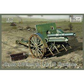 1/35 Skoda 100mm vz 14/19 Howitzer Gun Model kit