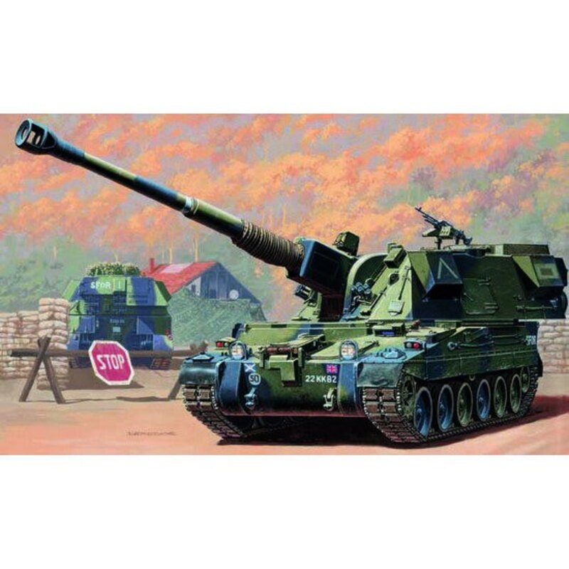 1/35 British 155mm AS90 Self-Propelled Howitzer Model kit