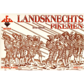 Landsknechts Pikemen 16th century Figure