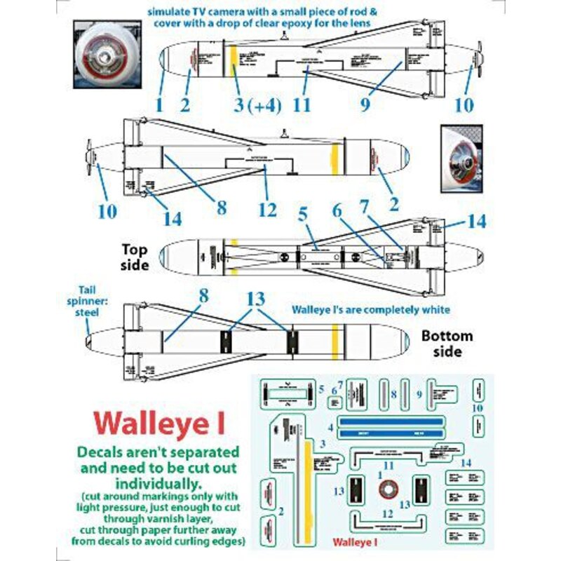 AGM-62 Walleye I television-guided bomb Walleye Mk.I