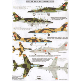 African Air Forces Dassault-Bréguet Dornier Alpha Jets : NAF 473 Nigeria 1990, 5V-MBB & 5V-MBD Togo 1981, QA 53 Qatar 1994 & 201