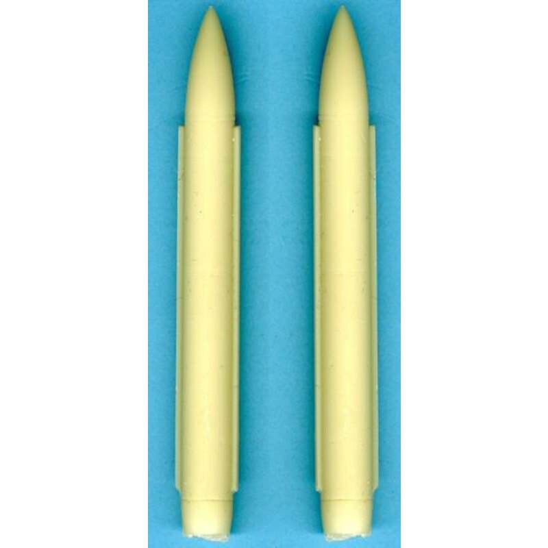 AS-37 Martel Missile Set - Two super-detailed units in resin - with etched brass detailing