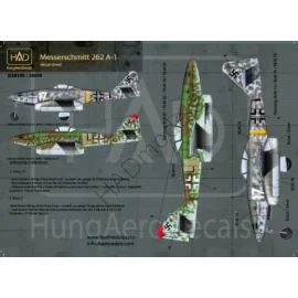 Messerschmitt Me 262A-1 (Luftwaffe black L, white 17)