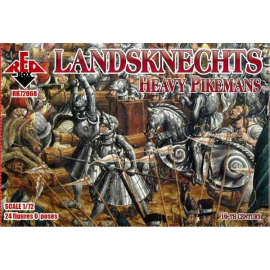 Landsknechts Heavy Pikemen 16 c. Figure