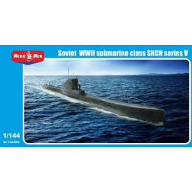Soviet WWII submarine class SHCH series Model kit