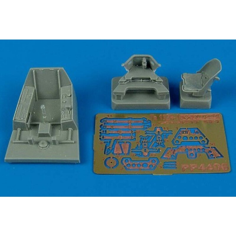 Focke Wulf Fw Ta 152H-1 cockpit set (designed to be assembled with model kits from Dragon, Italeri and Trimaster)