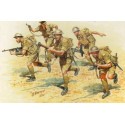 British Infantry in action Northern Africa WW II era