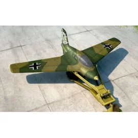 Messerschmitt Me 163B Komet double kit with a bonus Scheuch Schlepper tow tractor. Includes 2 Me 163B kits in the box