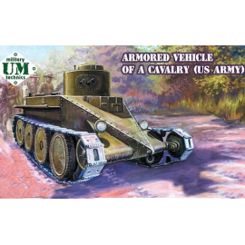 Armored vehicle of a cavalry 'Combat cars T1 ' (US Army) Model kit