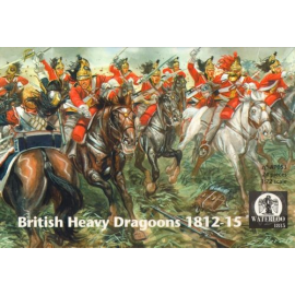 British Heavy Dragoons 1812-1815 (12 horses and 12 Dragoon figures) 