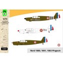 Nord 1000/1001/1002 Pinouin (3 x French Air Force schemes)