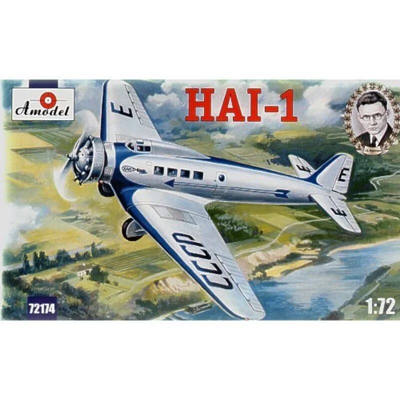 HAI-1. In 1933 Kharkov aircraft manufacturers also worked on the bomber K-13 and the passenger aircraft K-14. The flying charact