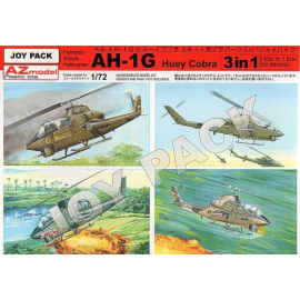 Bell AH-1G Huey Cobra (sprues only), 3 sets, no decals etc, plastic parts only...