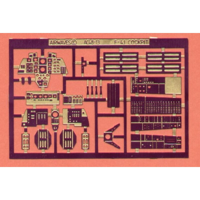 Re-released! F-4J Phantom Cockpit Set (designed to be assembled with model kits from Hasegawa)