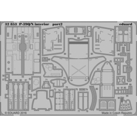 Bell P-39Q/N interior (designed to be used with Kitty Hawk Model kits) 
