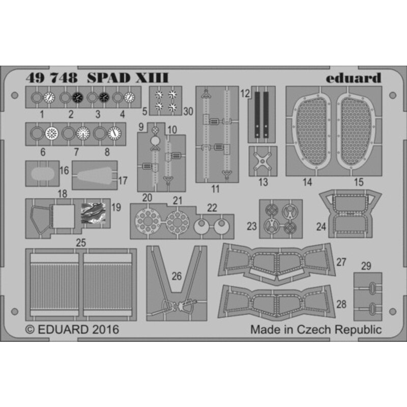 SPAD XIII (designed to be used with Revell kits)