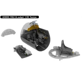 Vought F4U-1A Corsair cockpit (designed to be used with Tamiya kits)