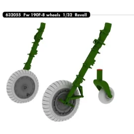 Focke-Wulf Fw 190F-8 wheels (designed to be used with Revell kits)