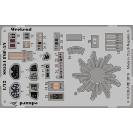 Grumman F6F-5N Hellcat Weekend (designed to be used with Eduard kits)