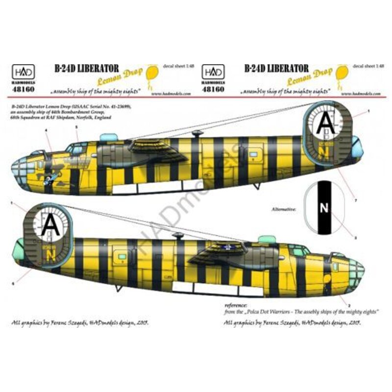 Consolidated B-24D Lemon Drop USAAC