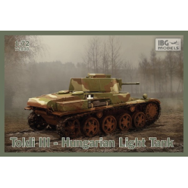 Toldi III Hungarian Light Tank Model kit